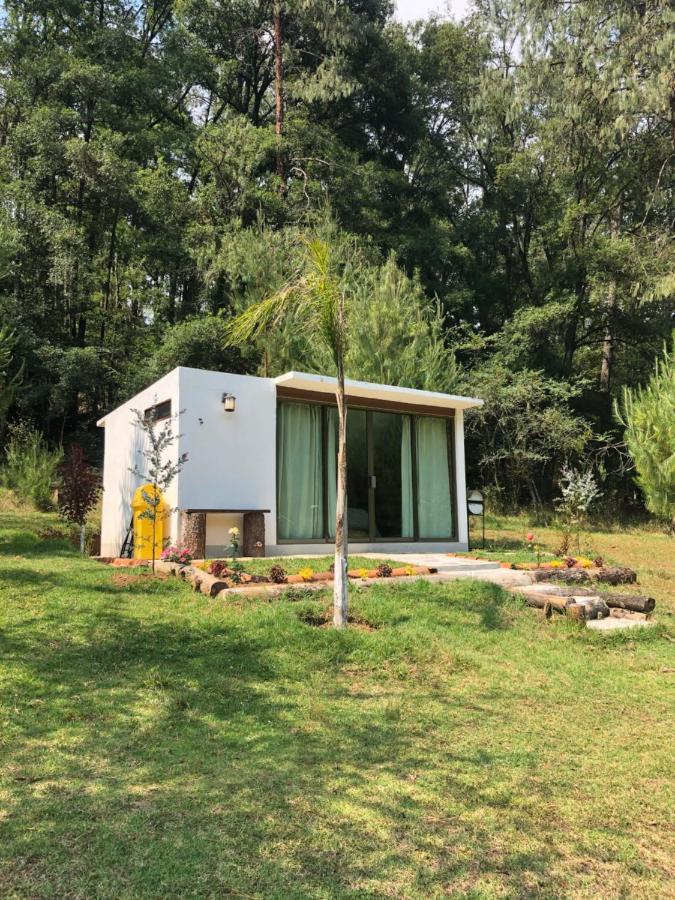 Romanticas Cabanas En Bosque Acaxochitlán Zewnętrze zdjęcie