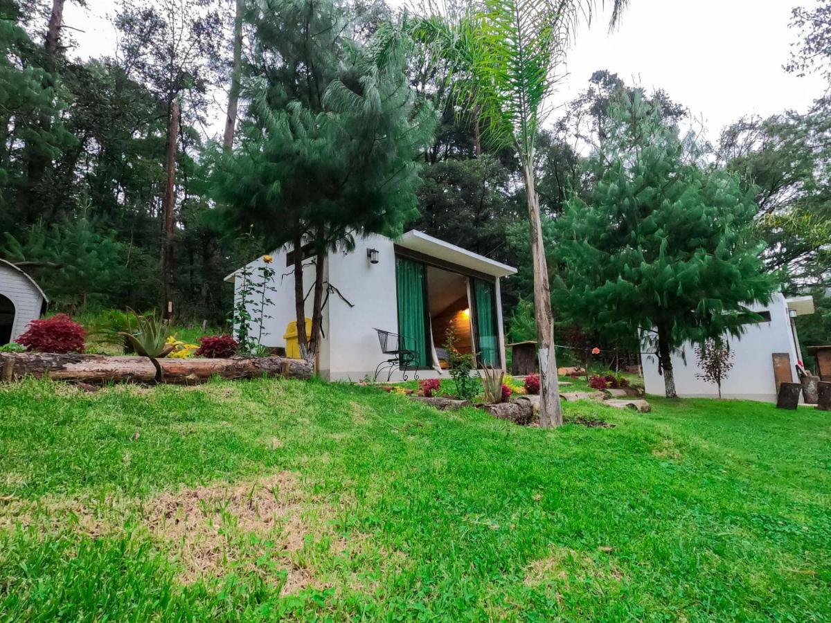 Romanticas Cabanas En Bosque Acaxochitlán Zewnętrze zdjęcie