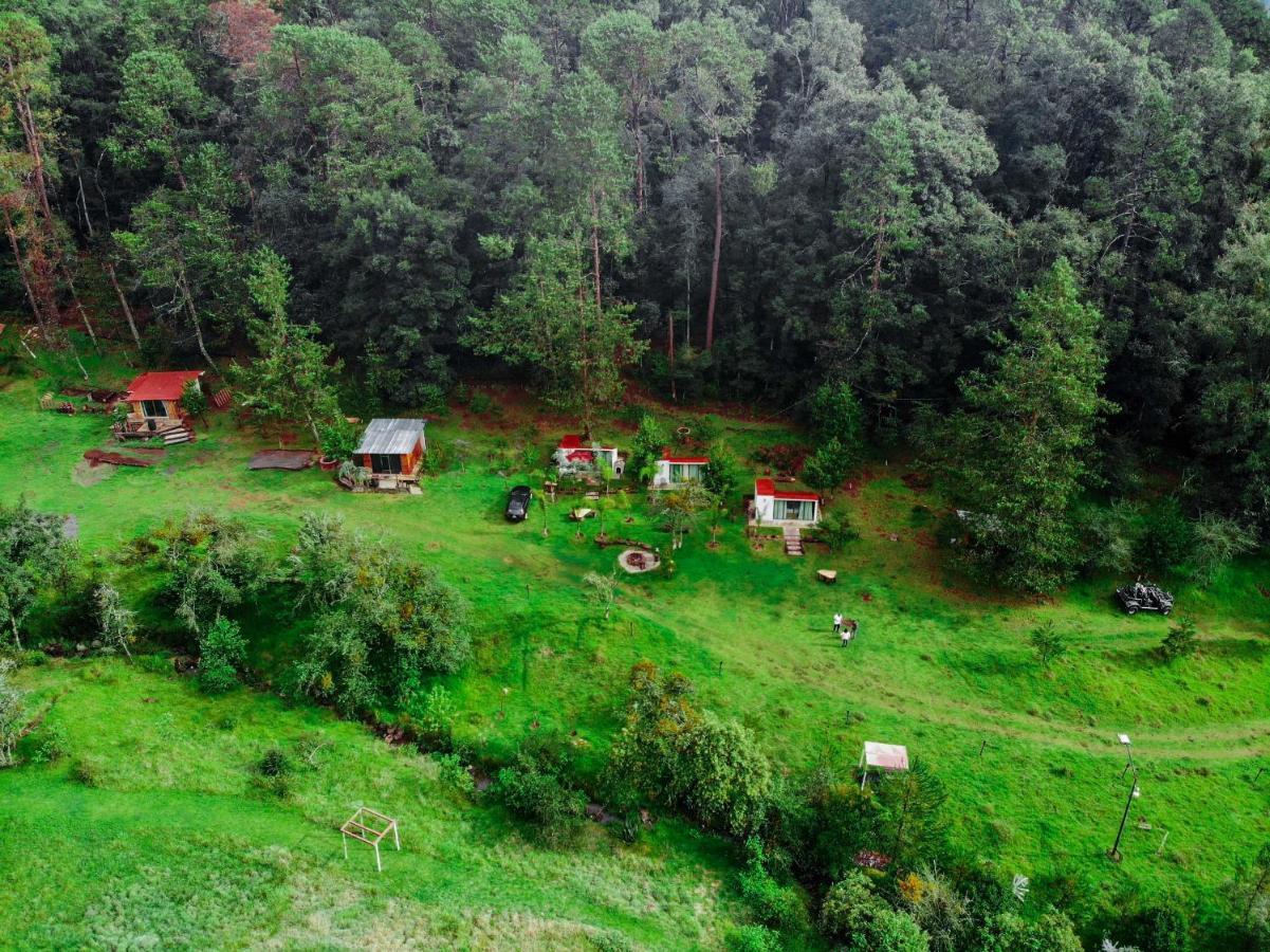 Romanticas Cabanas En Bosque Acaxochitlán Zewnętrze zdjęcie