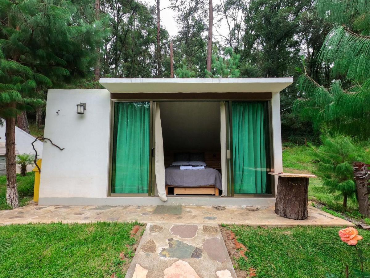 Romanticas Cabanas En Bosque Acaxochitlán Zewnętrze zdjęcie