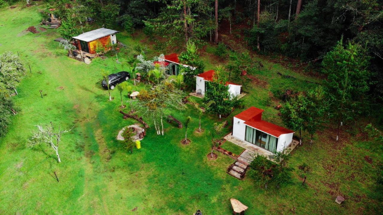 Romanticas Cabanas En Bosque Acaxochitlán Zewnętrze zdjęcie