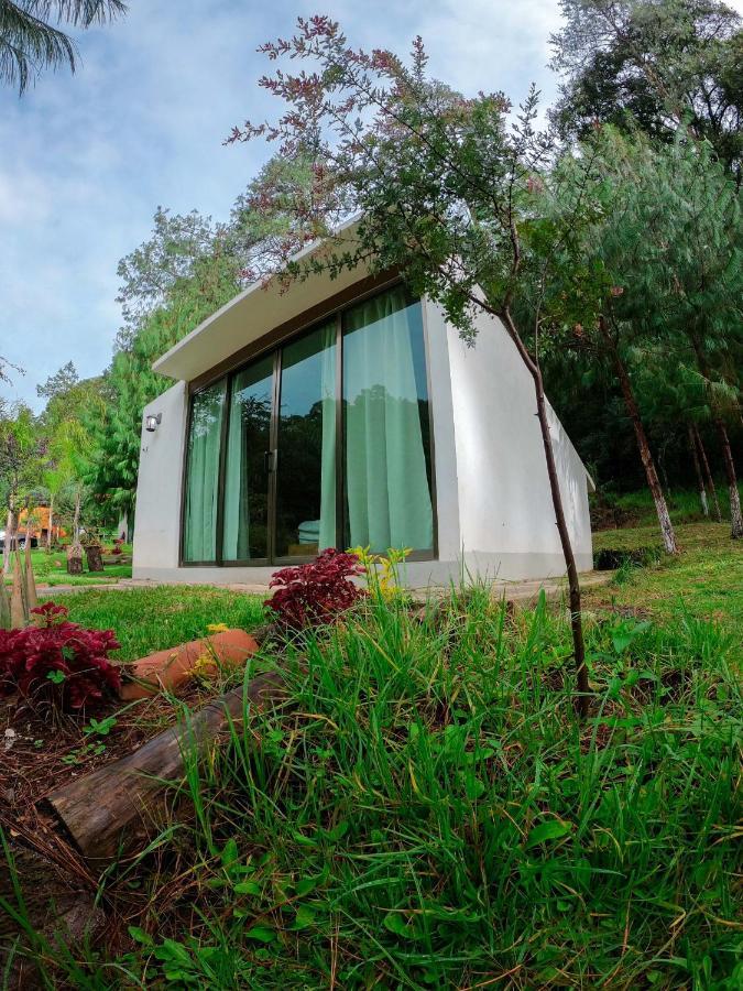 Romanticas Cabanas En Bosque Acaxochitlán Zewnętrze zdjęcie